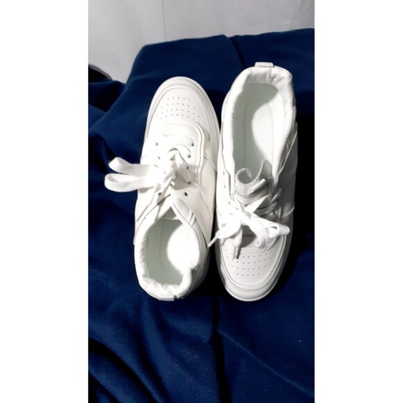 Women's Casual Athletic Shoes Fashionable Lace-up Canvas Sneakers size: 37#2 new - Picture 6 of 7